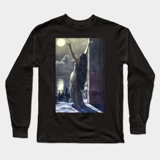 Worshipping the Moon Goddess Long Sleeve T-Shirt